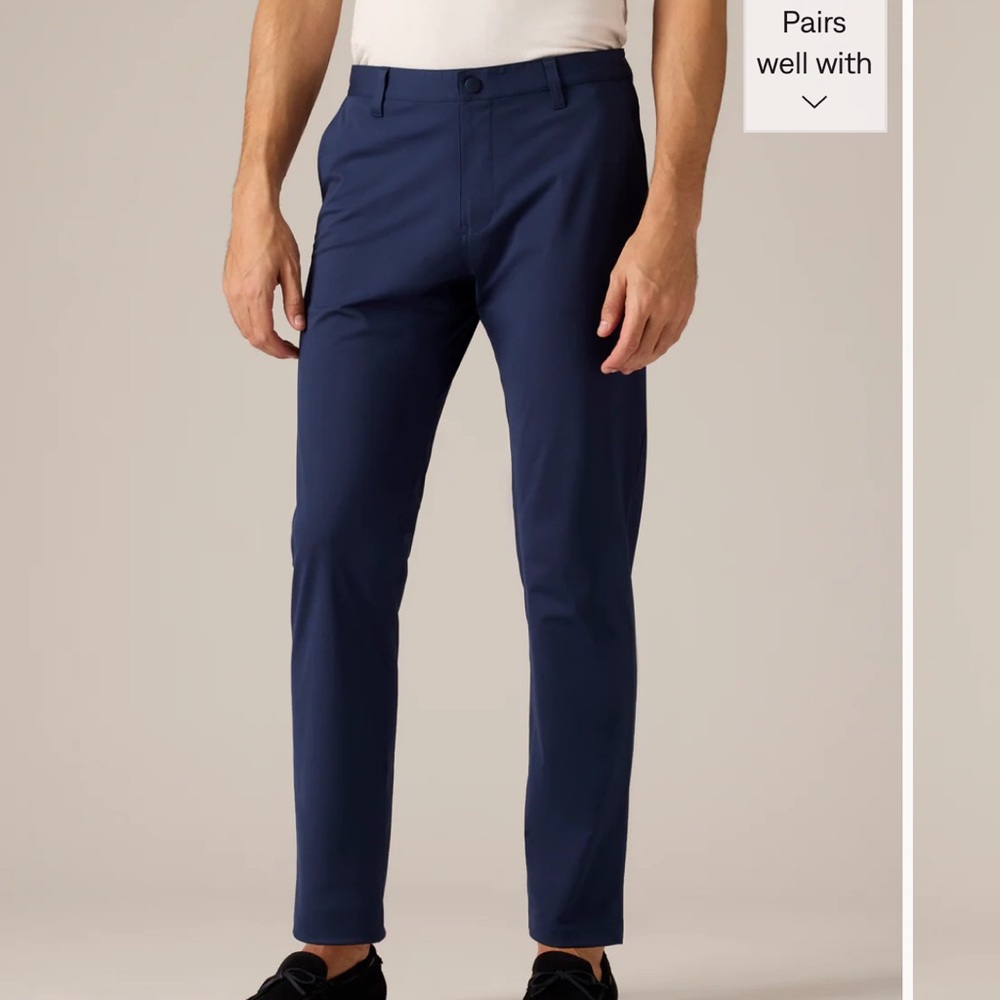 Rhône Men’s Navy Classic Commuter Pant